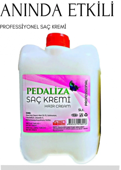 PEDALİZA 5 Litre Saç Kremi